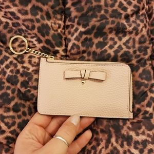 Kate Spade Credit Card Holder- Light Pink & Gold